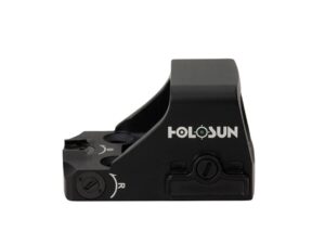 Holosun 507K Green X2, 32 MOA Ring & 2 MOA Green Dot, K Series Footprint (Modified RMSc), MRS Reticle Side Battery - HE507K-GR-X2